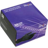 Vending Pack Disposable Gloves, Small, Nitrile, 5-mil, Powder-Free, Black, Class 2 Solutions industrielles ALPHA