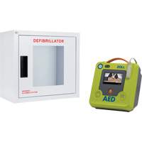 Ensemble armoire murale et d&eacute;fibrillateur AED 3, Semi-automatique, Anglais, Classe 4 Solutions industrielles ALPHA