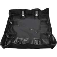 Berme repliable, Capacit&eacute; 30 gal. US, 2' la x 4' lo x 6" h, Support &agrave; encliqueter Solutions industrielles ALPHA