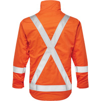 Veste aviateur d'&eacute;t&eacute; Skyline UltraSoft 7 oz., Petit, Orange haute visibilit&eacute; Solutions industrielles ALPHA