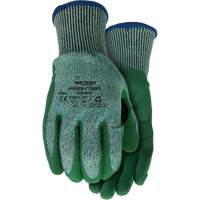 Gants 351 Stealth Frontier, Taille T-petit, Calibre 13, Rev&ecirc;tement PVC/Latex de caoutchouc, Enveloppe en PEHP/Polyester, ASTM ANSI niveau A5 Solutions industrielles ALPHA
