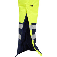 Salopette pour le froid extr&ecirc;me Bisley, Polyester, Petit, Jaune lime haute visibilit&eacute; Solutions industrielles ALPHA