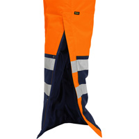 Salopette pour le froid extr&ecirc;me Bisley, Polyester, Petit, Orange haute visibilit&eacute; Solutions industrielles ALPHA