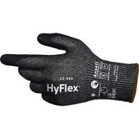 Gants r&eacute;sistants &agrave; la coupe HYFLEX 11-543, Taille 6, Calibre 13, Rev&ecirc;tement Nitrile, Enveloppe en Nylon/Acier inoxydable/PEHP/Spandex, ASTM ANSI niveau A7/EN 388 niveau F Solutions industrielles ALPHA