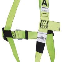 FBH-10022A Compliance Series Safety Harness, CSA Certified, Class A, 400 lbs. Cap. Solutions industrielles ALPHA