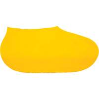 Couvre-chaussures jetables Boot Saver, Moyen, Latex de caoutchouc, Jaune Solutions industrielles ALPHA