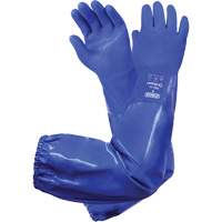 Gants triples enduits r&eacute;sistants aux produits chimiques Integra 77-395, Taille 8, 28" lo, PVC, Doublure en Coton Solutions industrielles ALPHA