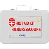 Shield First Aid Kit, British Columbia/Meets CSA Z1220-17 Type 2 Low-Risk Environment, Medium (26-50 Workers) Solutions industrielles ALPHA