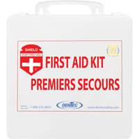 Shield First Aid Kit, Meets/Exceeds CSA Z1220-24 Type 2 Low-Risk Environment, Medium (26-50 Workers) Solutions industrielles ALPHA