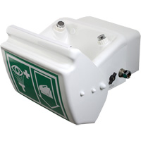 Douche oculaire/faciale, Installation Montage mural, Bol Plastique Solutions industrielles ALPHA