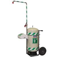 Mobile Self-Contained Emergency Safety Shower with Eye & Face Wash, 30 gal. Capacity, Meets None Solutions industrielles ALPHA