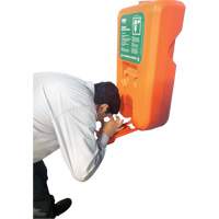 Portable Self-Contained Eyewash Station, Gravity-Fed, 10 gal. Capacity, Meets ANSI Z358.1 Solutions industrielles ALPHA