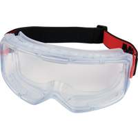 GoggleGear 3000 Series Protective Goggles, Clear Lens, Anti-Fog/Anti-Scratch, Indirect Vent Solutions industrielles ALPHA