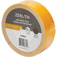 Ruban antid&eacute;rapant, 2" x 60', Jaune Solutions industrielles ALPHA