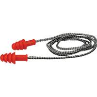Bouchons d'oreilles r&eacute;utilisables en TPR de PIP, Avec cordon, Paire - Boîte pour vente au d&eacute;tail, 27 dB NRR, Taille unique Solutions industrielles ALPHA
