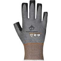 Ultra-Thin Open-Finger Gloves, Size 5, 21 Gauge, Nitrile Coated, TenActiv Shell, ASTM ANSI Level A9 Solutions industrielles ALPHA