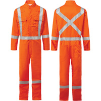 Combinaison FR Bizflame 88/12 Iona 7 oz. FR510, Taille 36, Orange Solutions industrielles ALPHA