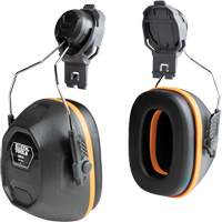 Hardhat Earmuffs, Cap Mount, 27 NRR dB Solutions industrielles ALPHA