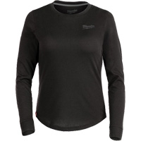 T-shirt hybride &agrave; manches longues FREEFLEX, Femmes, T-petit, Noir Solutions industrielles ALPHA
