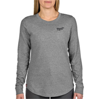 T-shirt hybride &agrave; manches longues FREEFLEX, Femmes, T-petit, Gris Solutions industrielles ALPHA