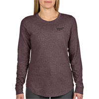 T-shirt hybride &agrave; manches longues FREEFLEX, Femmes, T-petit, Mauve Solutions industrielles ALPHA