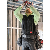Veste l&eacute;g&egrave;re et isol&eacute;e FREEFLEX, Hommes, Petit, Noir Solutions industrielles ALPHA
