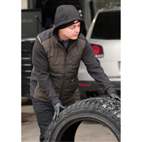 Veste l&eacute;g&egrave;re et isol&eacute;e FREEFLEX, Hommes, Petit, Noir Solutions industrielles ALPHA