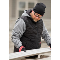 Veste l&eacute;g&egrave;re et isol&eacute;e FREEFLEX, Hommes, Petit, Noir Solutions industrielles ALPHA