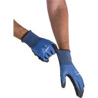 Gants l&eacute;gers et haute dext&eacute;rit&eacute; r&eacute;sistants &agrave; la coupe, Taille 9, Calibre 18, Rev&ecirc;tement Mousse de nitrile, Enveloppe en Acier inoxydable/PEHP/Tungst&egrave;ne, ASTM ANSI niveau A9 Solutions industrielles ALPHA