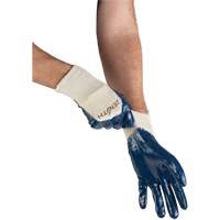 Gants &agrave; doublure interlock de poids moyen, 10/T-Grand, R&ecirc;vetement Nitrile, Enveloppe en Coton Solutions industrielles ALPHA