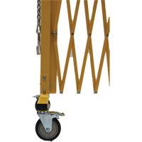 Expandable Barrier, 84" H x 20' L, Yellow Solutions industrielles ALPHA
