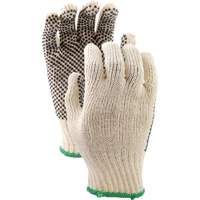 Gants en tricot avec pois de PVC 417, Poly/coton, Un c&ocirc;t&eacute;, Petit Solutions industrielles ALPHA