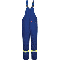 Pantalon &agrave; bavette isol&eacute; 88/12 Bizflame, Coton/Nylon, Petit, Bleu Solutions industrielles ALPHA