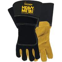 Black Velvet Winter Heavy Metal Welding Gloves, Size Small, Split Elkhide Shell, ASTM ANSI Level A5 Solutions industrielles ALPHA