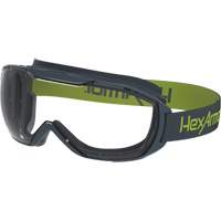 MX500 Safety Goggles, Clear Lens, Anti-Fog/Anti-Scratch, Indirect Vent Solutions industrielles ALPHA