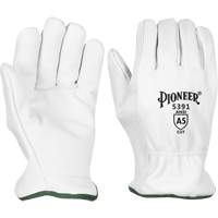 Gants pour conducteurs r&eacute;sistant aux coupures, Petit, Paume en Cuir fleur de ch&egrave;vre Solutions industrielles ALPHA