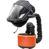 PEAKAIR MAXSHIELD&reg; Powered Air-Purifying Respirator with Blower kit, Facepiece Respirator, Lithium-Ion Battery Solutions industrielles ALPHA