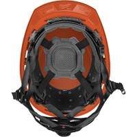 Casque de s&eacute;curit&eacute; BOLT &agrave; rebord avant, suspension &agrave; 4 points, Non ventil&eacute;, ANSI type II/CSA type 2 Solutions industrielles ALPHA