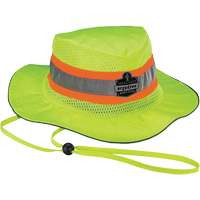 Chapeau de soleil de garde forestier de refroidissement en microfibre Chill-Its 8935MF , petite/moyenne, Lime haute visibilit&eacute; Solutions industrielles ALPHA