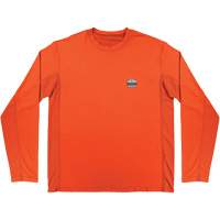 Chemise de refroidissement &agrave; manches longues avec protection solaire et UV Chill-Its 6689, Orange, Petit Solutions industrielles ALPHA