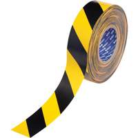 ToughStripe&reg; Max Floor Marking Tape, 2" x 100', Polyester, Black and Yellow Solutions industrielles ALPHA