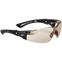 Lunettes de s&eacute;curit&eacute; Rush + BSSI, Lentille Brun/Cuivre, Antibu&eacute;e/Anti-&eacute;gratignures, ANSI Z87+ Solutions industrielles ALPHA