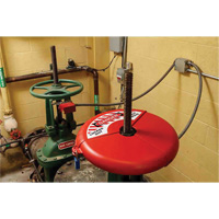 Collapsible Gate Valve Lockout Device, Wheel Type Solutions industrielles ALPHA