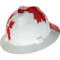 Casque de protection V-Gard &agrave; fentes s&eacute;rie Canadian Freedom, Suspension Rochet, Non ventil&eacute; Solutions industrielles ALPHA