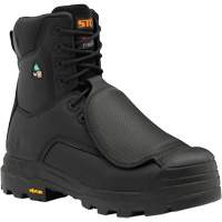 Bottes de travail Vulcan avec protecteur m&eacute;tatarsien &agrave; l'ext&eacute;rieur, Cuir, Taille 5, Imperm&eacute;able Solutions industrielles ALPHA
