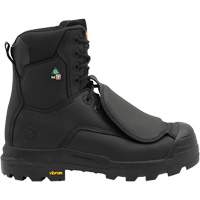 Bottes de travail Vulcan avec protecteur m&eacute;tatarsien &agrave; l'ext&eacute;rieur, Cuir, Taille 5, Imperm&eacute;able Solutions industrielles ALPHA