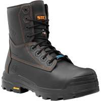Bottes de travail Metpro Flex avec protecteur m&eacute;tatarsien, Cuir, Taille 4, Imperm&eacute;able Solutions industrielles ALPHA
