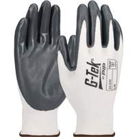 Gants en tricot sans couture G-Tek &eacute;conomiques, T-petit, R&ecirc;vetement Nitrile, Calibre 13, Enveloppe en Nylon Solutions industrielles ALPHA