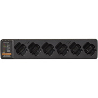 6-Pocket Multi-Unit Charger for Curve Two-Way Radio Solutions industrielles ALPHA