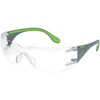 Lunettes de s&eacute;curit&eacute; gris/vert Adapt Lite, Lentille Transparent, Antibu&eacute;e/Anti-&eacute;gratignures, ANSI Z87+/R&eacute;pond ou surpasse la norme CSA Z94.3 Solutions industrielles ALPHA